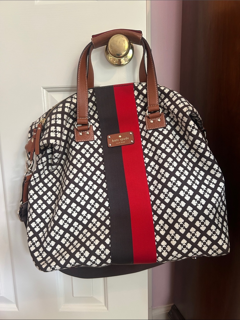 Kate Spade Canvas Tote Travel Bag